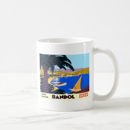 Vintage Cote D'Azur Kaffeetasse (Rechts)