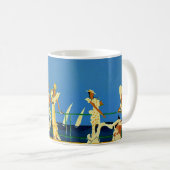 Vintage Côte d'Azur Kaffeetasse (VorderseiteRechts)