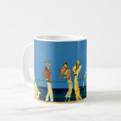 Vintage Côte d'Azur Kaffeetasse (Vorderseite Links)