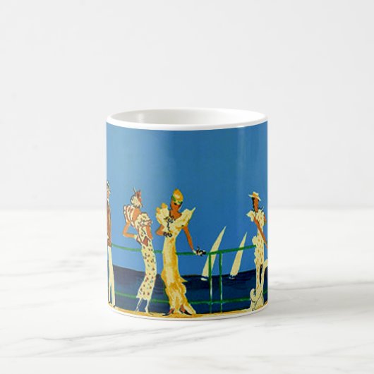 Vintage Côte d'Azur Kaffeetasse (Mittel)