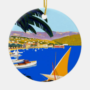 Vintage Cote D'Azur Keramik Ornament