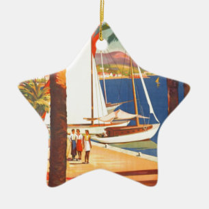 Vintage Côte d'Azur Keramik Ornament