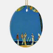 Vintage Côte d'Azur Keramik Ornament (Rechts)