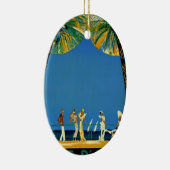 Vintage Côte d'Azur Keramikornament (Rechts)