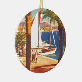 Vintage Côte d'Azur Keramikornament (Rechts)