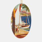 Vintage Côte d'Azur Keramikornament (Rechts)