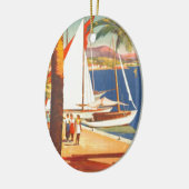 Vintage Côte d'Azur Keramikornament (Links)