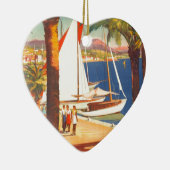 Vintage Côte d'Azur Keramikornament (Rechts)