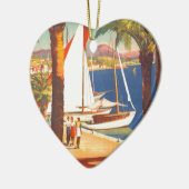 Vintage Côte d'Azur Keramikornament (Links)