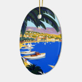 Vintage Cote D'Azur Keramikornament (Links)
