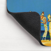 Vintage Côte d'Azur Mousepad (Ecke)