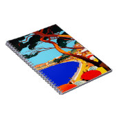 Vintage Côte d'Azur Notizblock (Rechte Seite)