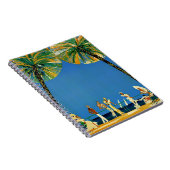 Vintage Côte d'Azur Notizblock (Rechte Seite)