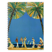 Vintage Côte d'Azur Notizblock (Vorderseite)