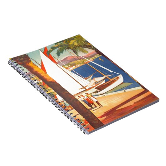 Vintage Côte d'Azur Notizblock (Rechte Seite)