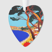Vintage Côte d'Azur Ornament (Vorderseite)