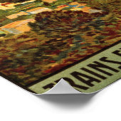 Vintage Côte d'Azur Poster (Ecke)