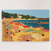 Vintage Côte d'Azur Puzzle (Horizontal)