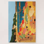 Vintage Côte d'Azur Puzzle (Vertikal)