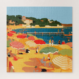 Vintage Côte d'Azur Puzzle