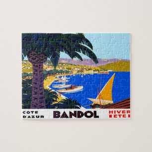 Vintage Cote D'Azur Puzzle