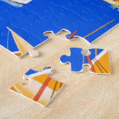 Vintage Cote D'Azur Puzzle (Seite)