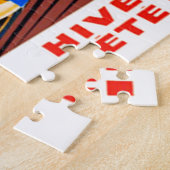 Vintage Côte d'Azur Reisevorführung Puzzle (Seite)