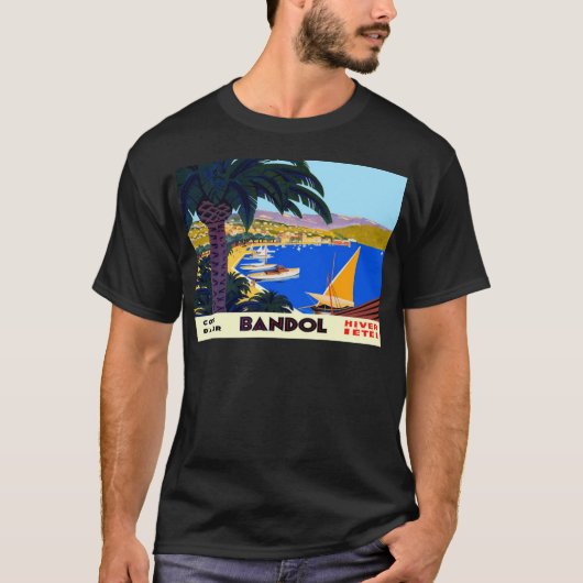 Vintage Cote D'Azur T-Shirt (Vorderseite)