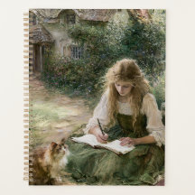 Vintage Cottage Garten Journal Notizbuch