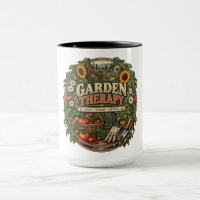 Vintage Cottage-Garten