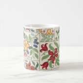 Vintage Cottagecore Blumenmuster Maßgeschneiderte Kaffeetasse (Mittel)