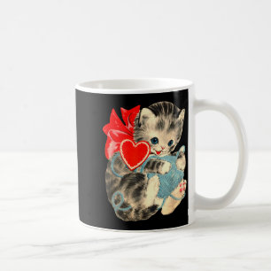 Vintage Cottagecore Retro Valentins-Shop Uni Erwac Kaffeetasse