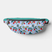 Vintage Cottagecore Strawberry Pattern Bauchtasche (Ablage )