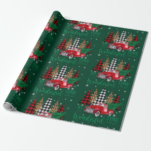 vintage cottagecore weihnachten wundervolle zeit geschenkpapier