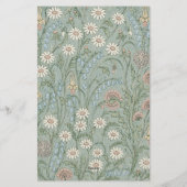 Vintage Cottagecore Wildflower Briefpapier (Rückseite)