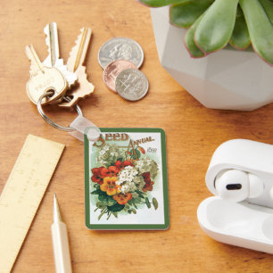 Vintage-Cover des Eastman-Samenkatalogs, 1897 Schlüsselanhänger