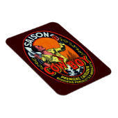Vintage Cowboy Ale Magnet (Rechte Seite)