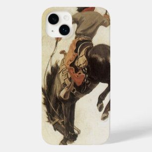 Vintage Cowboy, Bronco Buster Studie von NC Wyeth Case-Mate iPhone Hülle