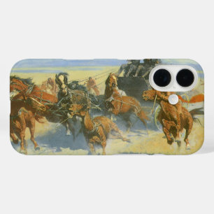Vintage Cowboy, den nächtlichen Anführer niederrin iPhone 16 Hülle