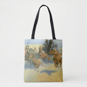 Vintage Cowboy, Downing the Nigh Leader, Remington Tasche