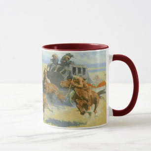 Vintage Cowboy, Downing the Nigh Leader, Remington Tasse