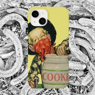 Vintage Cowboy, Hand in der Keksdose Case-Mate iPhone Hülle