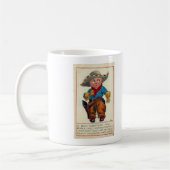 Vintage Cowboy Kaffeetasse (Links)