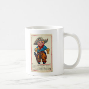 Vintage Cowboy Kaffeetasse