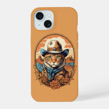 Vintage-Cowboy-Katze-Design