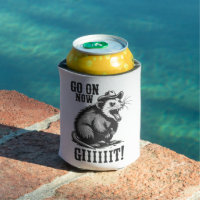 Vintage Cowboy Opossum Mach Jetzt Weiter Western