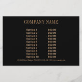 Vintage Cowboy-Stiefel Western Mode Flyer (Hinten)