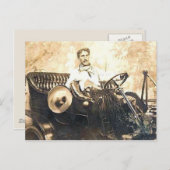 Vintage Cowboys 16 Postkarte (Vorne/Hinten)