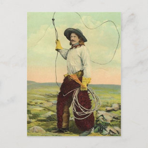 Vintage Cowboys 22 Postkarte