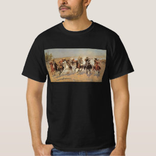 Vintage Cowboys, A Dash For Timber von Remington T-Shirt